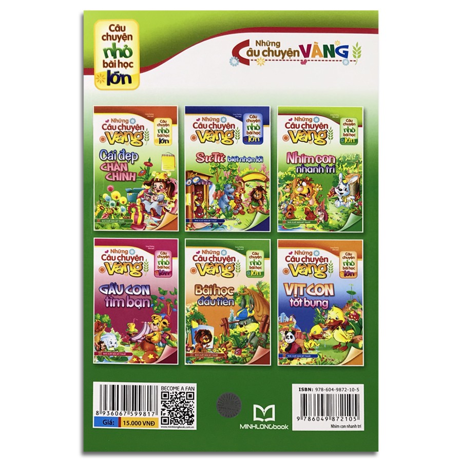 Sách - Những Câu Chuyện Vàng - Nhím Con Nhanh Trí | BigBuy360 - bigbuy360.vn