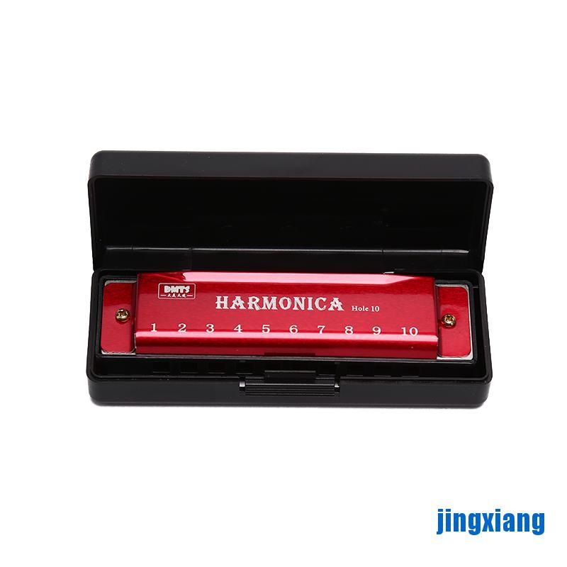 VN Kèn Harmonica 10 Lỗ Cho Người Mới Bắt Đầu