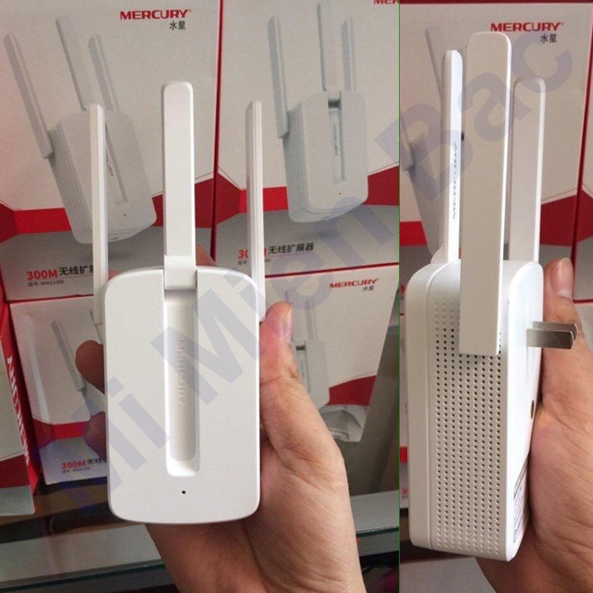 [SỈ SLL] Kích Sóng Wifi 3 Râu Mercury MW310RE Tăng Sóng Nối Tiếp Sóng Wifi Cực Mạnh Tốc Độ 300 Mbps – Chính Hãng | BigBuy360 - bigbuy360.vn