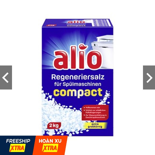Muối rửa bát Alio, Muối rửa làm mềm nước cho máy rửa bát