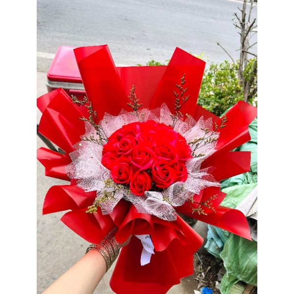 🌼Giấy Bó Hoa🌼 Giấy bóng mờ trơn