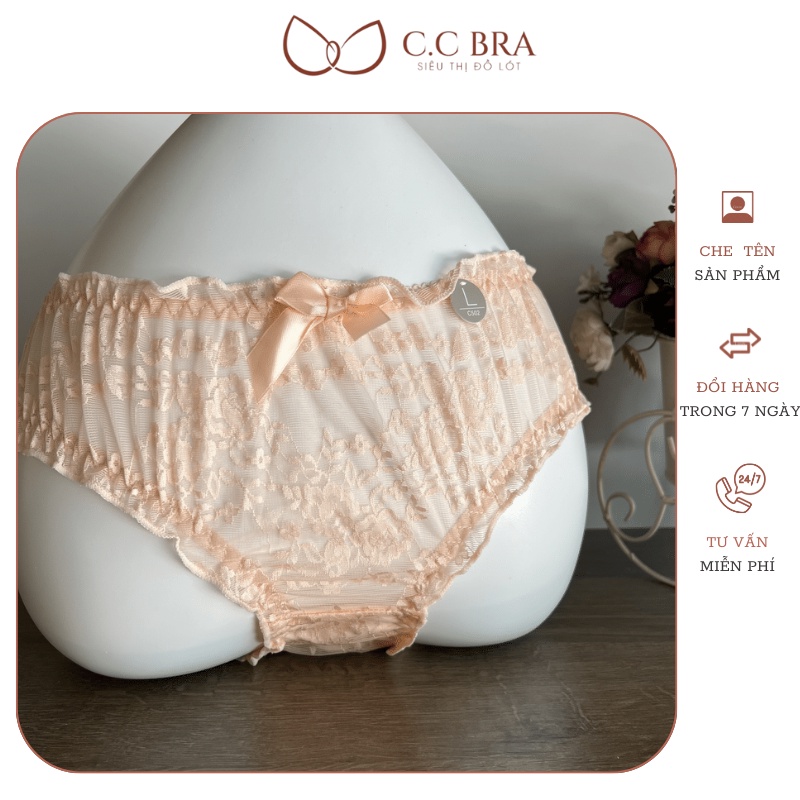 Quần lót cotton pha lụa C502