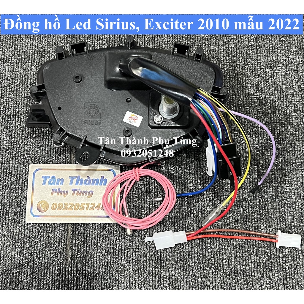 Đồng hồ điện tử Led gắn Sirius, Exciter 2010 như zin mẫu 2022