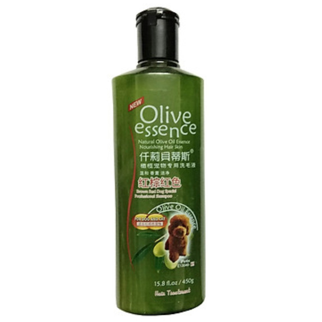Sữa tắm Olive cho chó lông nâu đỏ - 450ml