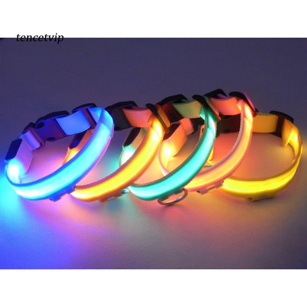 Vòng Cổ ĐèN LED SạC USB Cho Thú Cưng