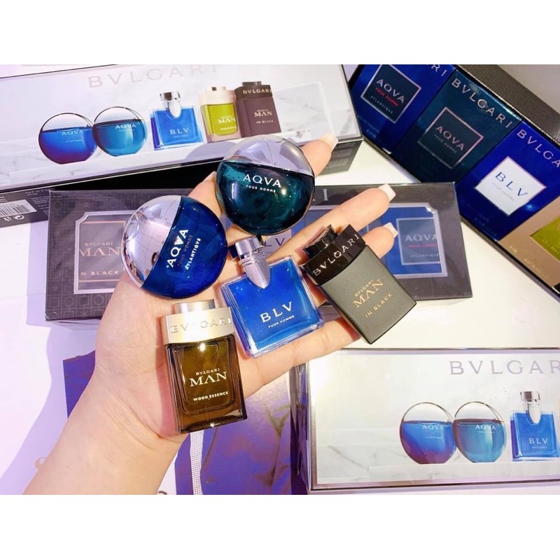 Set nước hoa nam BVL 5 chai siêu thơm | BigBuy360 - bigbuy360.vn