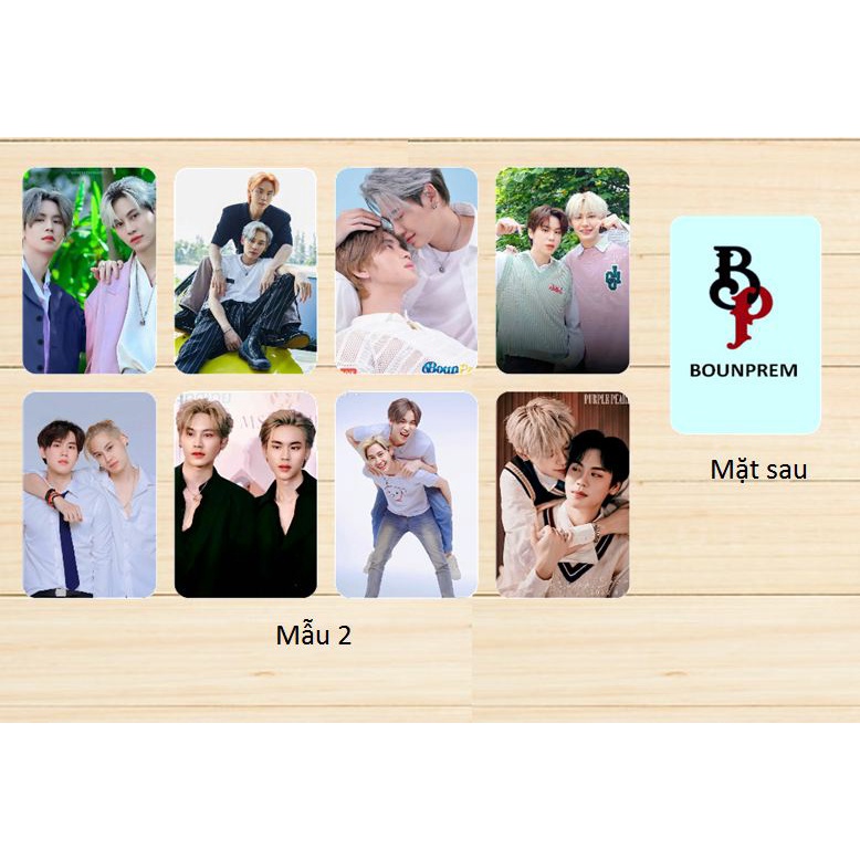 Sét 8 card bo góc BounPrem
