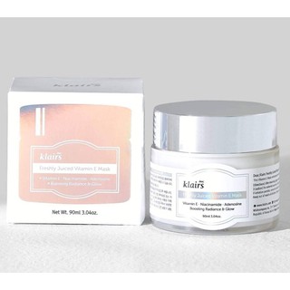 Mặt Nạ Ngủ Kem Dưỡng KLAIRS Freshly Juiced Vitamin E Mask Chính Hãng