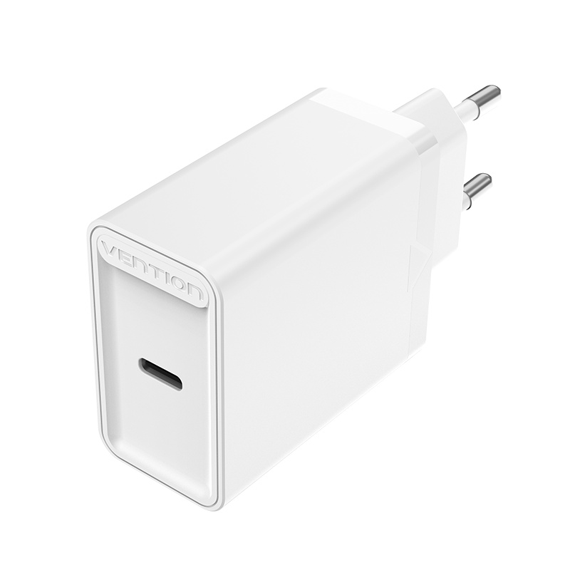 Củ sạc nhanh Vention 30W USB C Type C QC3.0 dành cho Samsung Xiaomi Huawei