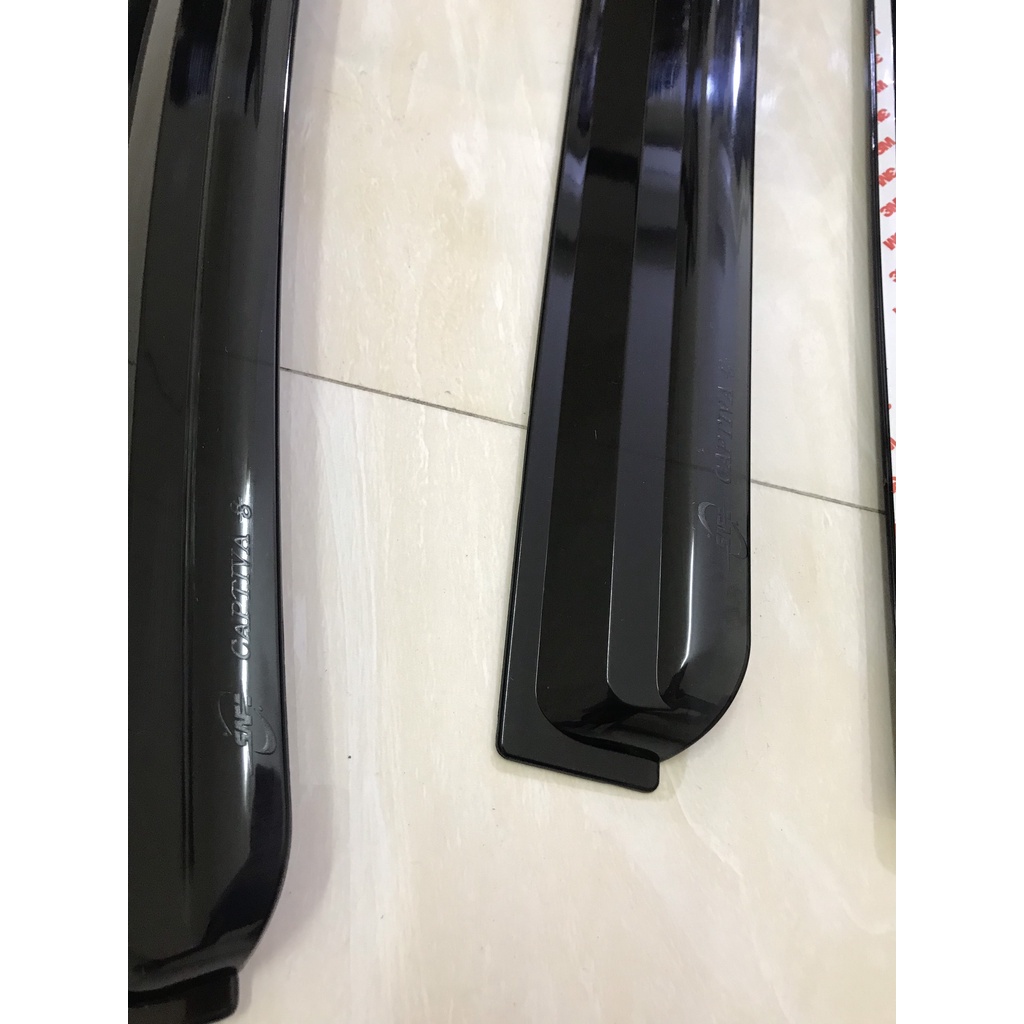 Bộ vè che mưa đen xe Chevrolet Captiva Dùng chung tất cả các đời 2007 đến 2019