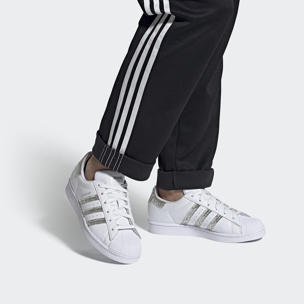 Giày Adidas Super Star auth mũi sò sneaker thể thao nữ trắng FZ4445 - Hàng Chính Hãng - Bounty Sneakers