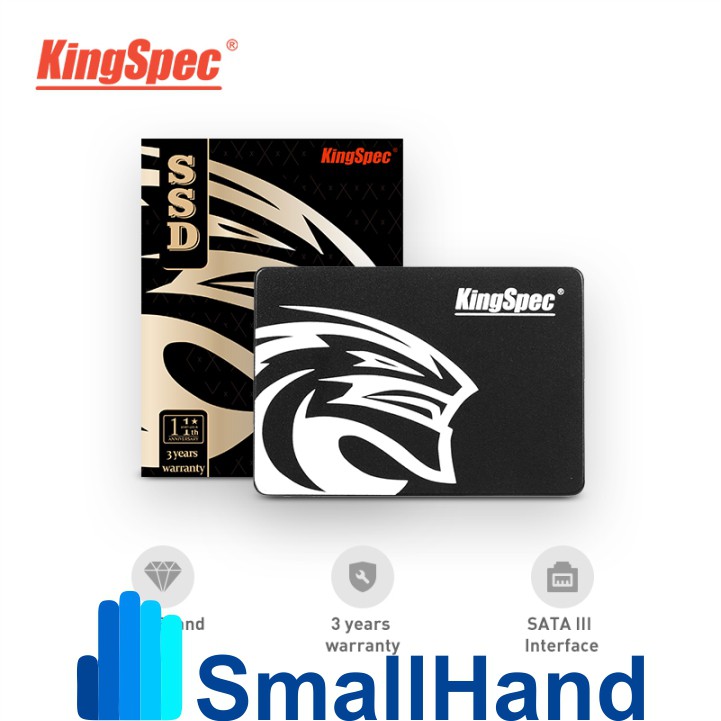 SSD KingSpec 90GB – Ổ cứng SSD Chính Hãng KingSpec – Bảo hành 3 năm – Tặng cáp dữ liệu Sata 3.0