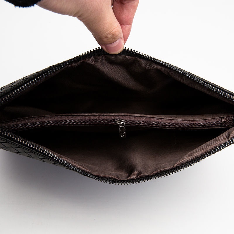 Túi Xách Tay Họa Tiết Dệt Cao Cấp Sang Trọng Thời Trang Cho Nam 2023