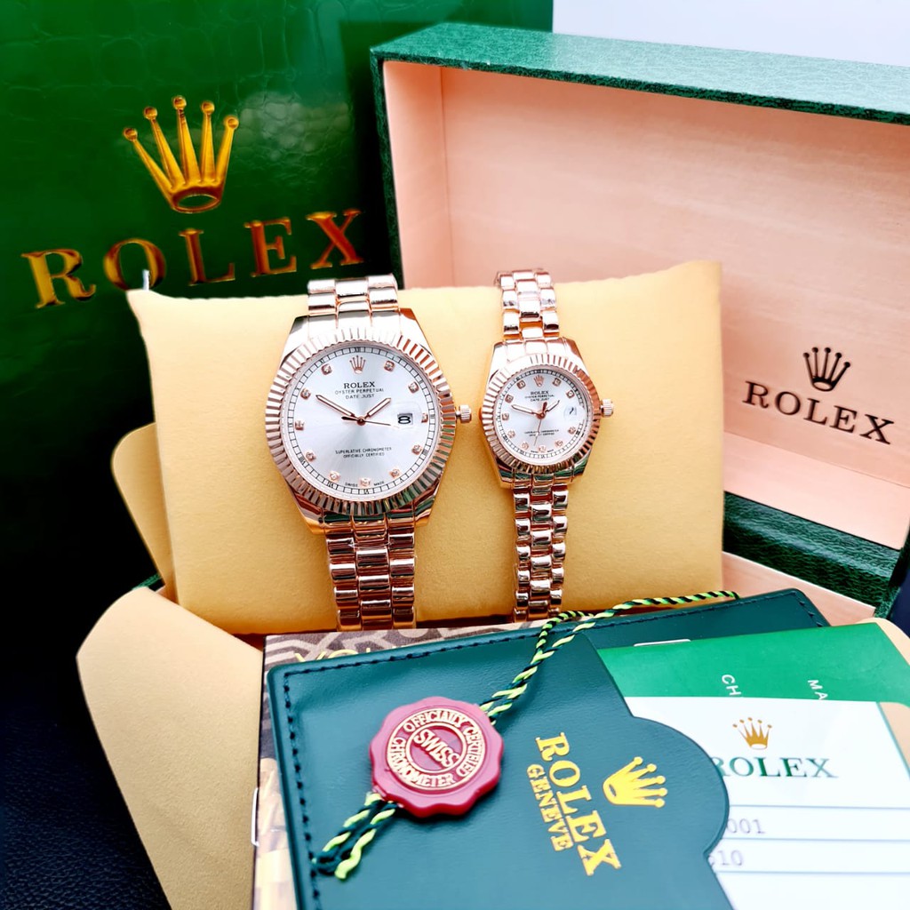 Đồng Hồ Rolex Thời Trang Cho Cặp Đôi