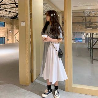 Váy pha dáng xoè ulzzang