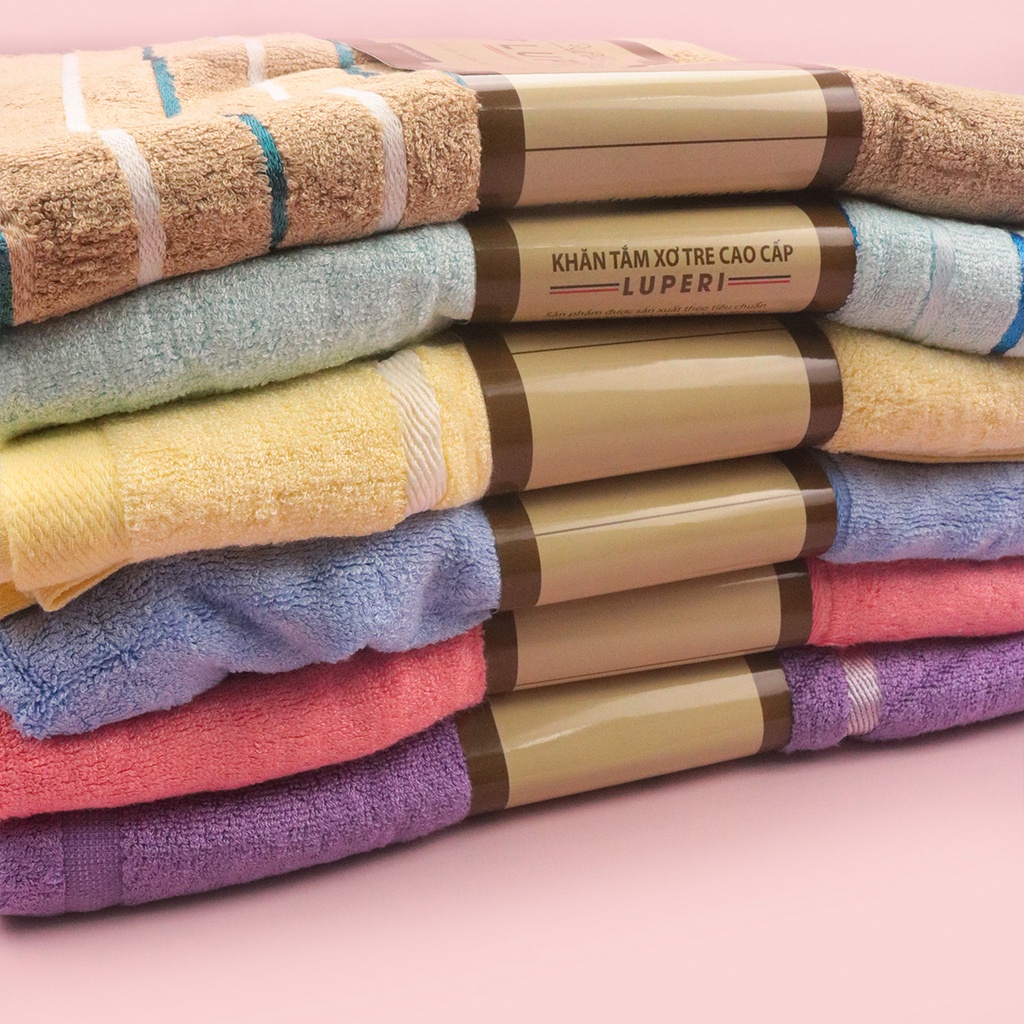 Khăn Tắm Sơ Tre Luperi Sp017 70 X 140 Cm