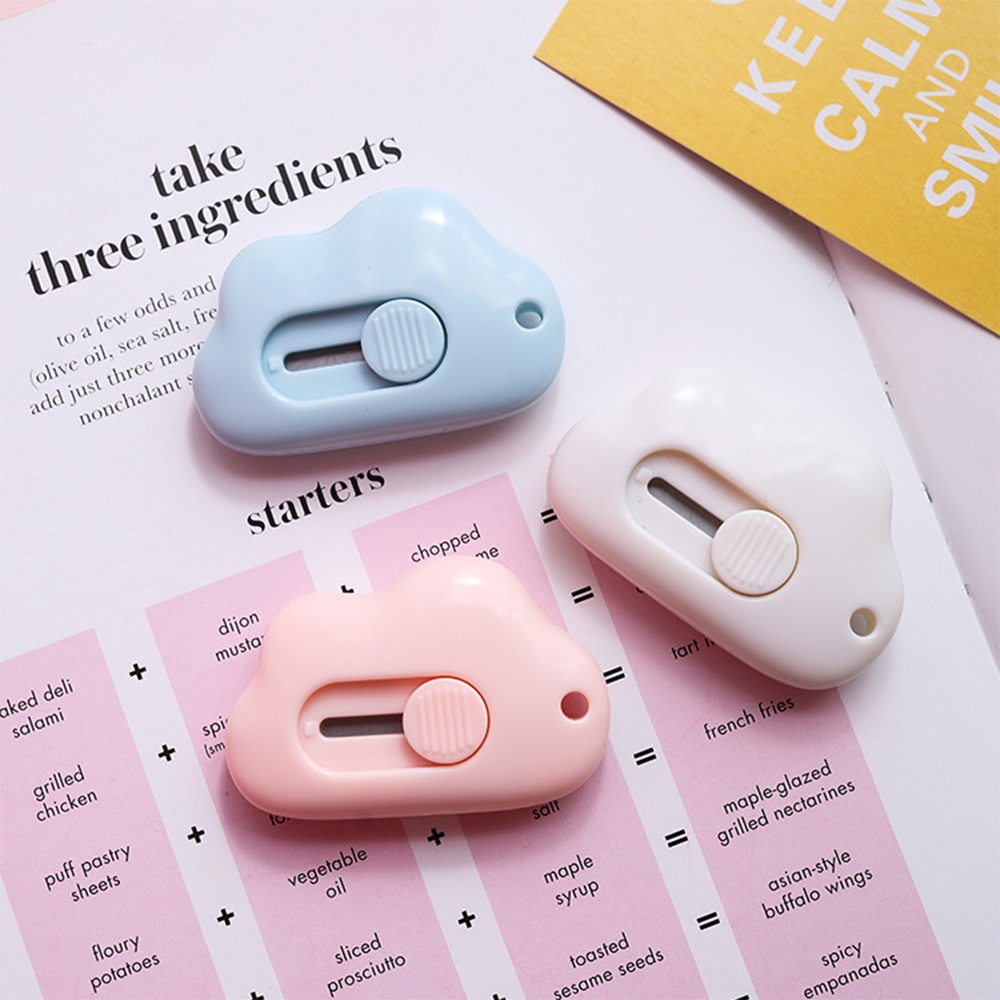 Dao RỌC GIẤY ĐÁM MÂY Đáng Yêu - Đồ Dọc Cắt Giấy Lưỡi Bền Bỉ