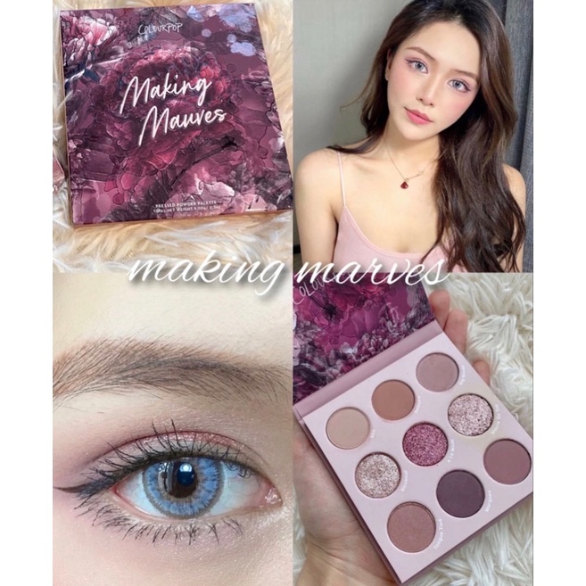 AUTH - OFF 25% PHẤN MẮT COLOURPOP MAKING MAUVES