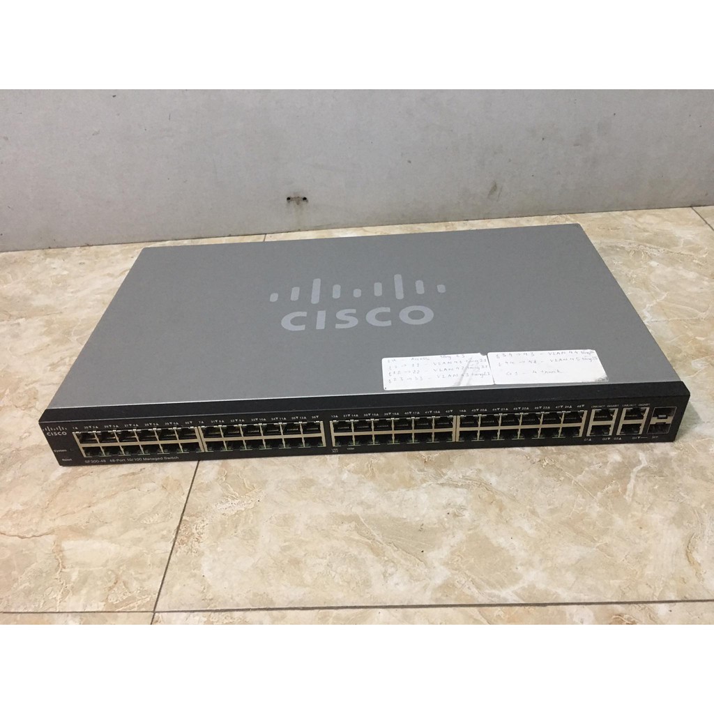 Switch chia mạng Cisco 24 - 48 cổng Lan