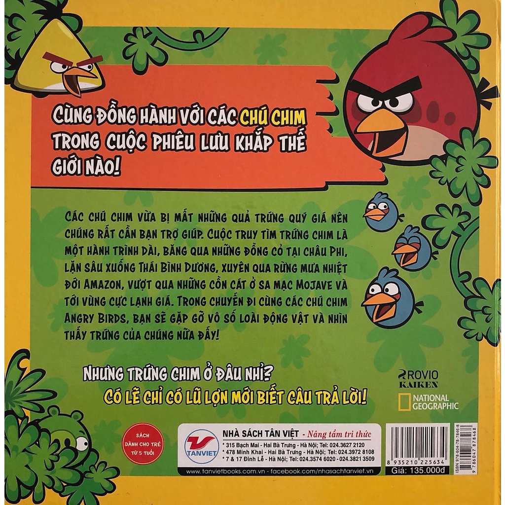 Sách - Angry Birds - Bách Khoa Thư Về Động Vật