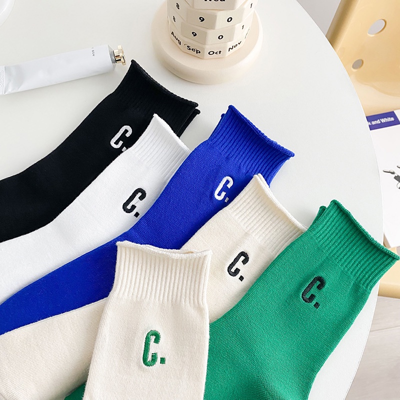 Tất chân vớ nam nữ cao cổ co giãn thời trang  thể thao cao cấp giá rẻ mã PH03