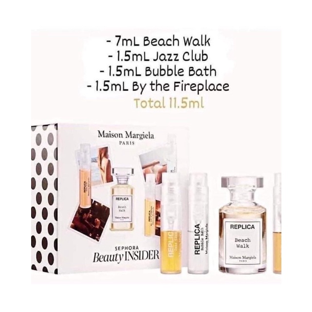 Set mini kèm vial replic.a fullbox