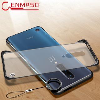 For Oneplus 7 Pro 6 6T Thin Clear Matte Back Cover Case Soft TPU Hard PC Shockproof Cases