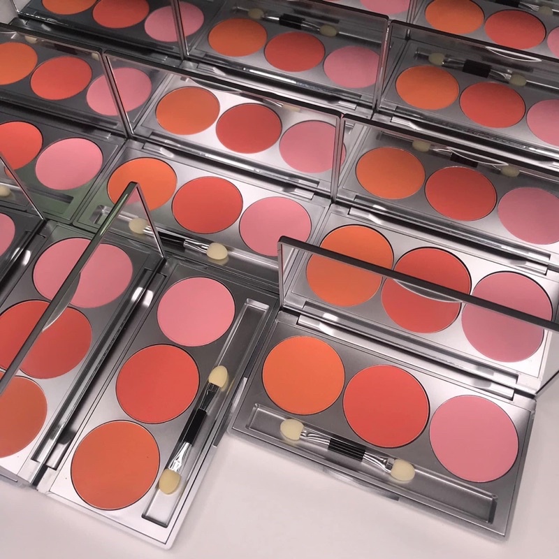 Bảng má hồng Kryolan 3 màu