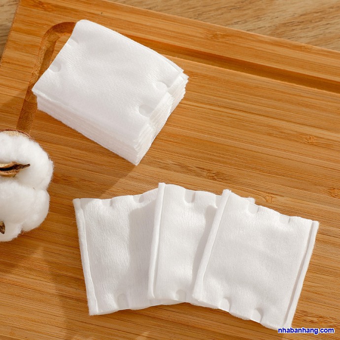 Bông tẩy trang Lameila, bông tẩy trang cotton siêu xịn