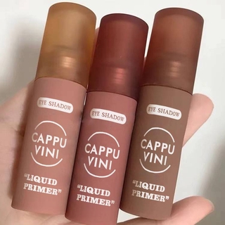 [Hàng mới về] Phấn mắt mịn dạng lỏng CAPPUVINI kiêm phấn má hồng trang điểm mịn màng tươi sáng