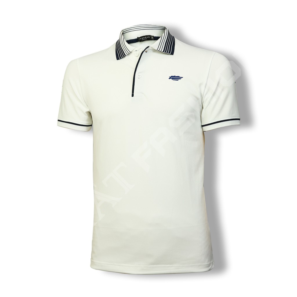 Áo Phông Nam 💕𝘍𝘳𝘦𝘦𝘴𝘩𝘪𝘱💕 Áo Thun Nam Tay Ngắn Có Cổ Pegasus Thun Cá Sấu Poly Mềm Mịn  2 Màu 4 Size - Mã PS0012 - STAND