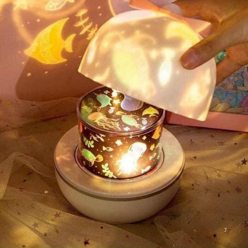 ĐÈN CHIẾU NGỦ NGÀN SAO ĐÊM LUNG LINH HUYỀN ẢO