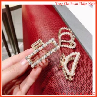 BỘ 3 KẸP TÓC ĐÍNH ĐÁ HÀN QUỐC