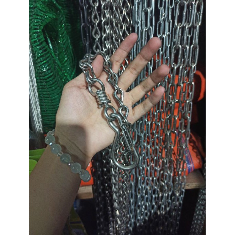 Dây xích chống rối (inox 304) cho thú cưng