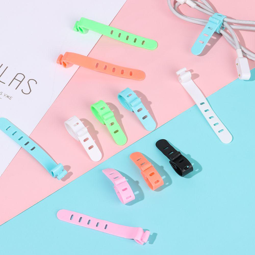 FOREVER Bộ 5 Dây Silicone Buộc Tai Nghe 5 Lỗ