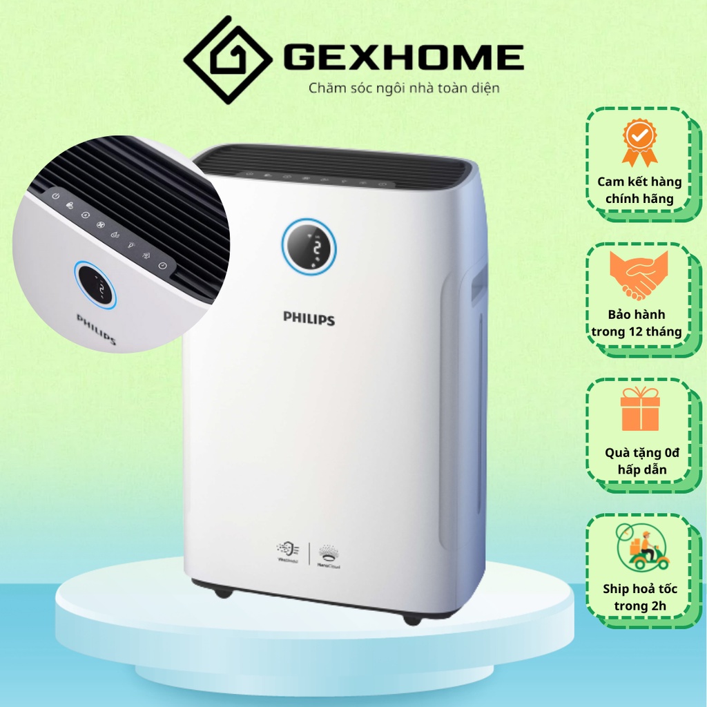 Máy lọc không khí Philips AC 2729/11 kèm tạo độ ẩm - GEXHOME