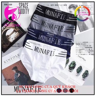 Combo 3 quần sịp nam tam giác - sịp đùi loại dệt kim cao cấp munafie