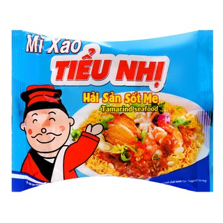 E - thùng 30 gói mì xào tiểu nhị hải sản sốt me 72g