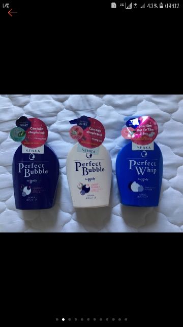 Sữa tắm tạo bọt Senka Perfect Whip dưỡng ẩm hoa hồng và hoa nhài (500ml) | BigBuy360 - bigbuy360.vn