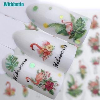 Bộ 2 Miếng Dán Trang Trí Móng Tay Hình Sói Cá Tính