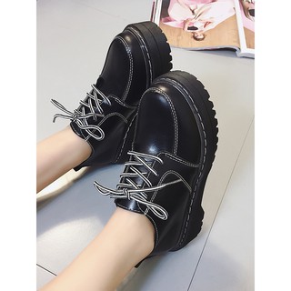 (ORDER) Giày oxford buộc dây da lì( Ảnh thật ở cuối)