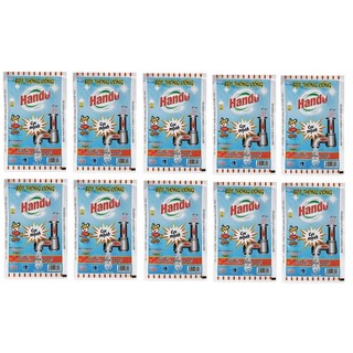 Bộ 10 gói bột thông cống nội địa Hando 100g (Xanh)