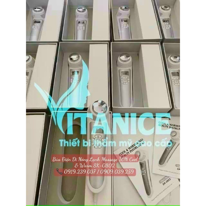 Búa Điện Di Nóng Lạnh Massage ION Cool & Warm | BigBuy360 - bigbuy360.vn