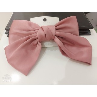 Cặp tóc nơ, Cặp tóc hàn quốc, Cặp tóc vải lụa, lụa satin siêu to cao cấp sang chảnh