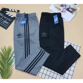 Quần Thể Thao Nam 3 Sọc Dài - Full Tem Tag - Ống Suông túi zip