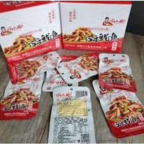 [ Hot - Sale ] Râu mực cay/ râu mực xào cay ăn vặt siêu ngon