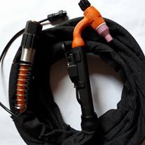 Mỏ hàn TIG QQ150, 4m/8m chống cháy cổ mềm