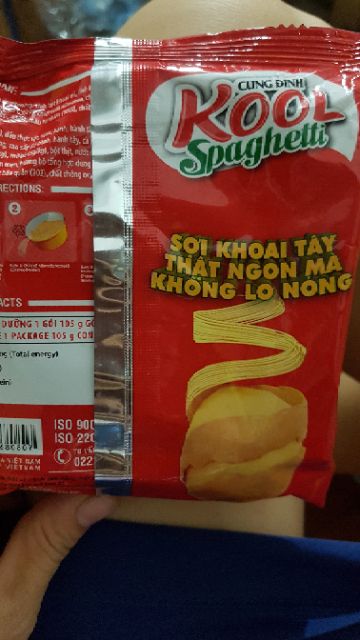 COMBO 10 GÓI MÌ TRỘN CUNG ĐÌNH KOOL SPAGHETTI 105G