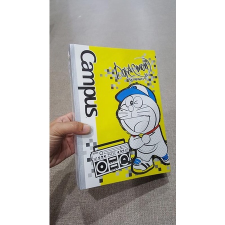 Vở Doraemon Graffiti - B5 Kẻ Ngang Có Chấm 200 Trang ĐL 58-65g/m2 - Campus NB-BDGF200 (Mẫu Màu Giao Ngẫu Nhiên)