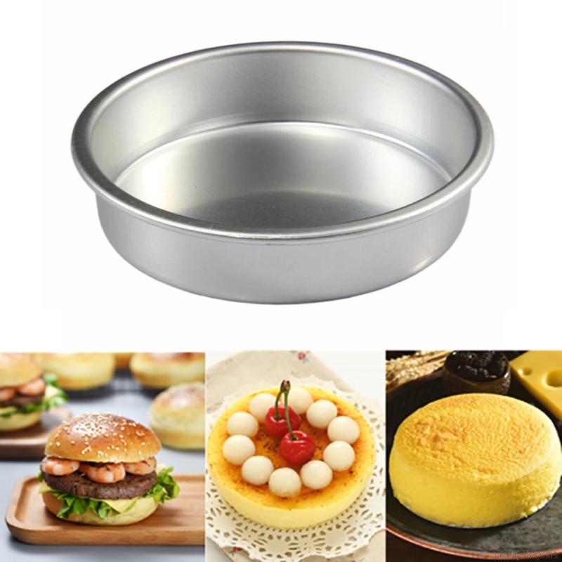 Khuôn Làm Bánh Hamburger Bằng Nhôm Chống Dính 4inch Tiện Dụng Cho Nhà Bếp